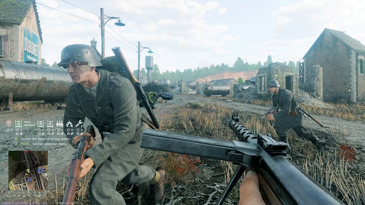 Enlisted: Gare de Saint-Lo - Invasion of Normandy Gameplay [1440p 60FPS]