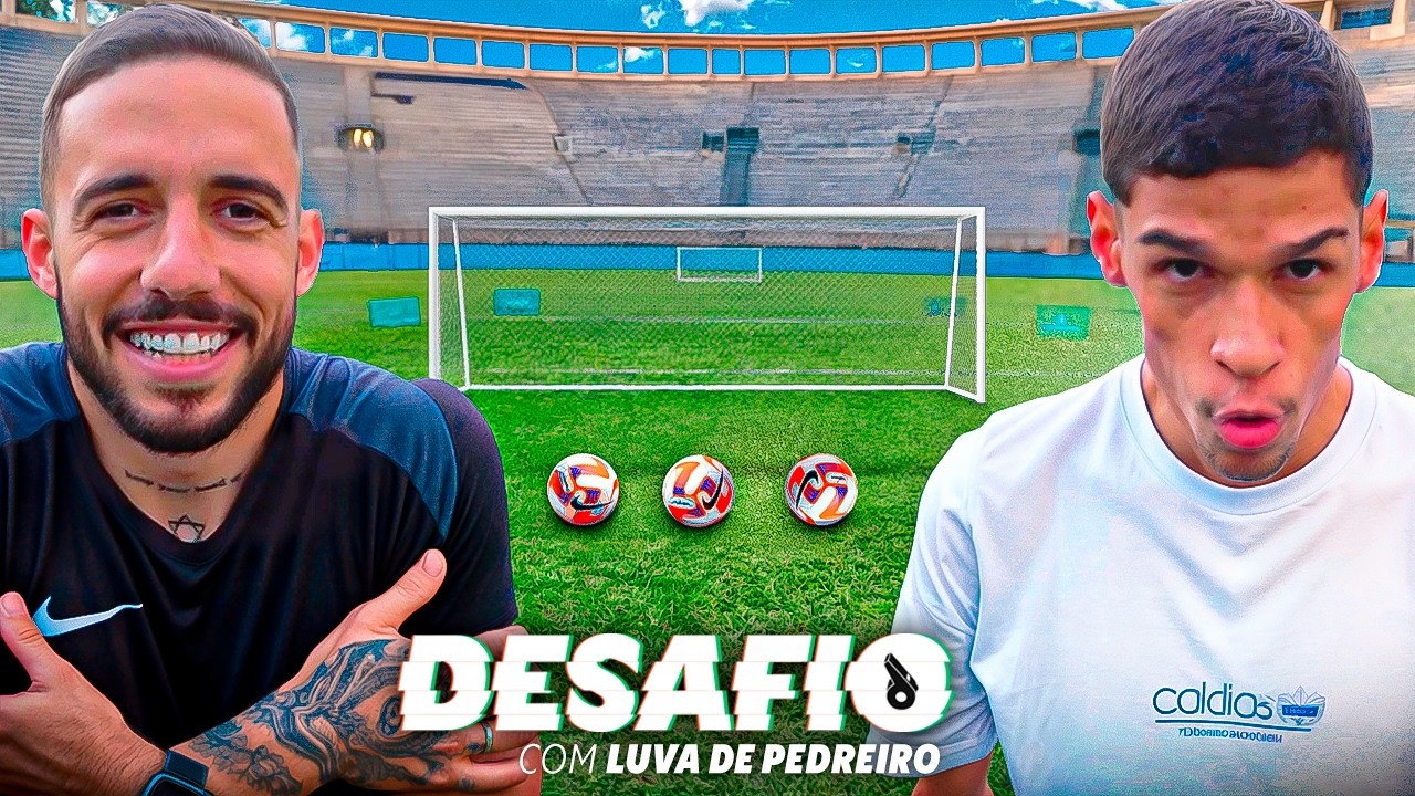 LUVA DE PEDREIRO vs KELVIN OLIVEIRA NO DESAFIO DO TRAVESSÃO SUPREMO!