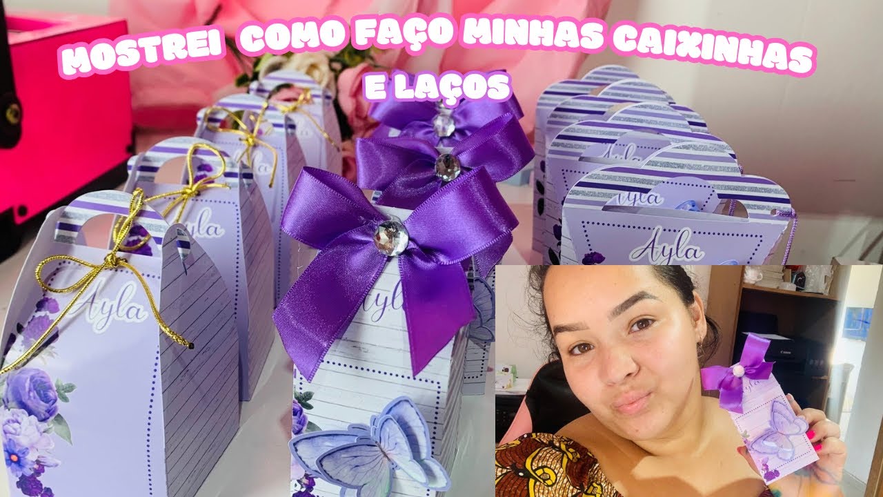 Rotina de encomendas , mostrei como faço os personalizados e como faço os laços , comprinhas