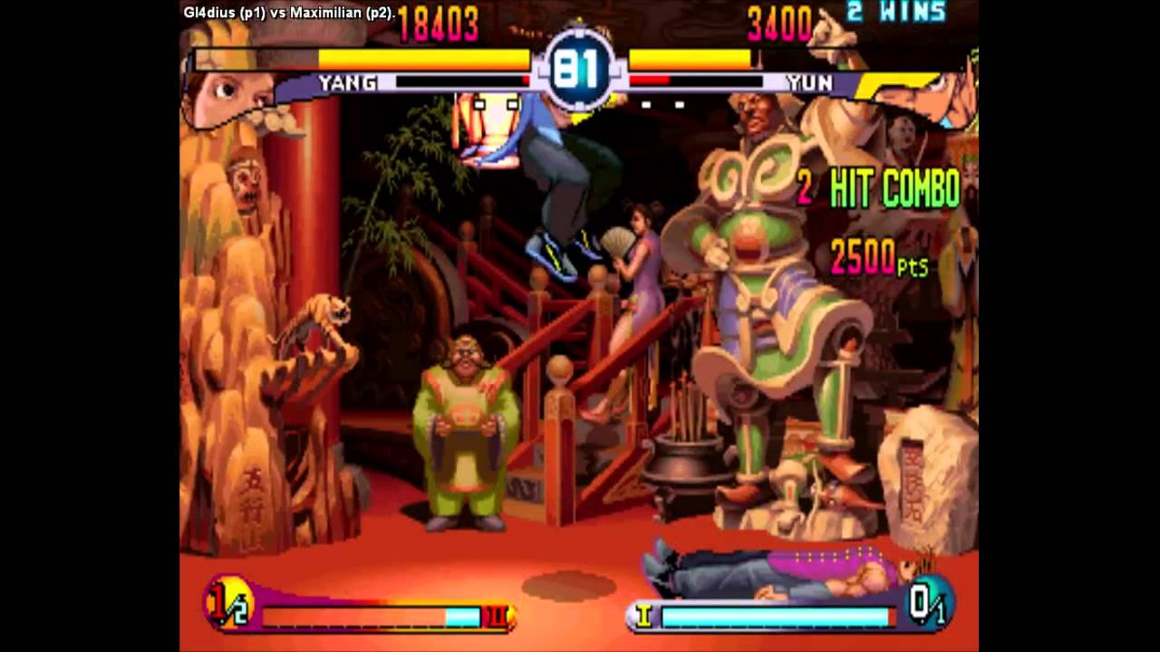 Me (Yang) vs Maximilian Dood (Yun) - Street Fighter III: 2nd Impact