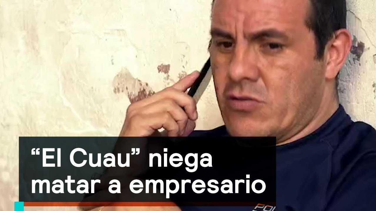 Cuauhtémoc Blanco gobernador de Cuernavaca niega matar empresario - Denise Maerker 10 en punto