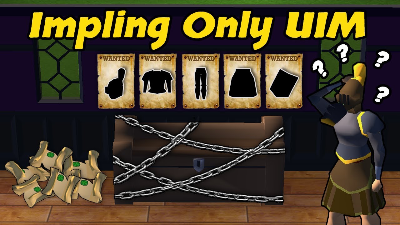 Easy Clue Luck Decides Our Fate - Impling Only UIM (#42)