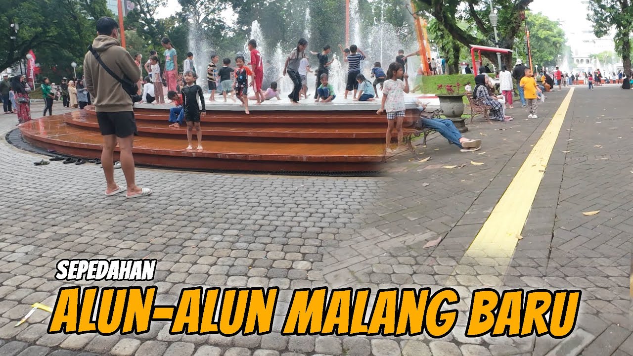 Jalan Santai Naik Sepeda ke Alun-Alun Merdeka Malang