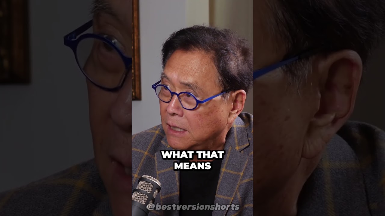 Robert Kiyosaki gets Nervous Telling the Truth about Money #shorts