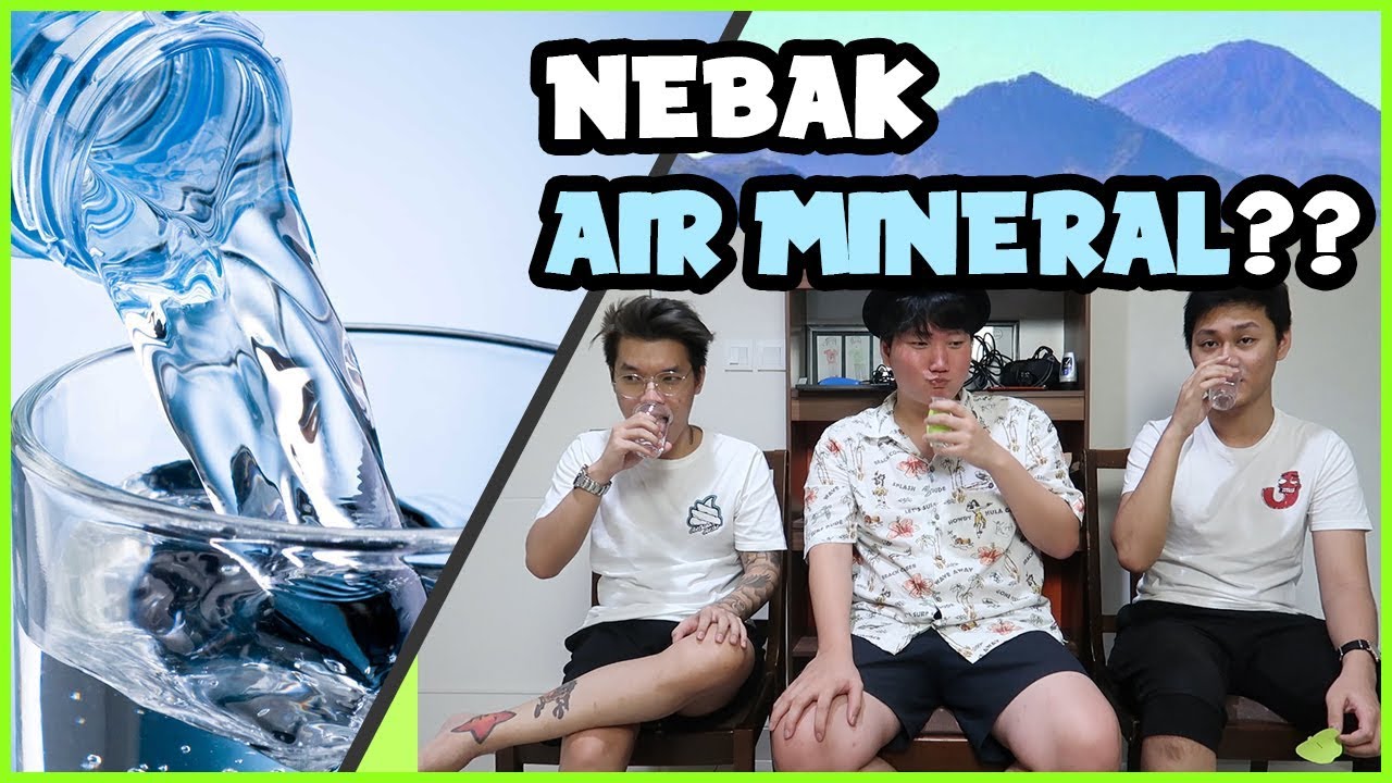 BLIND TASTE TEST Edisi Air mineral - HOMPIMPA NIGHT SHOW