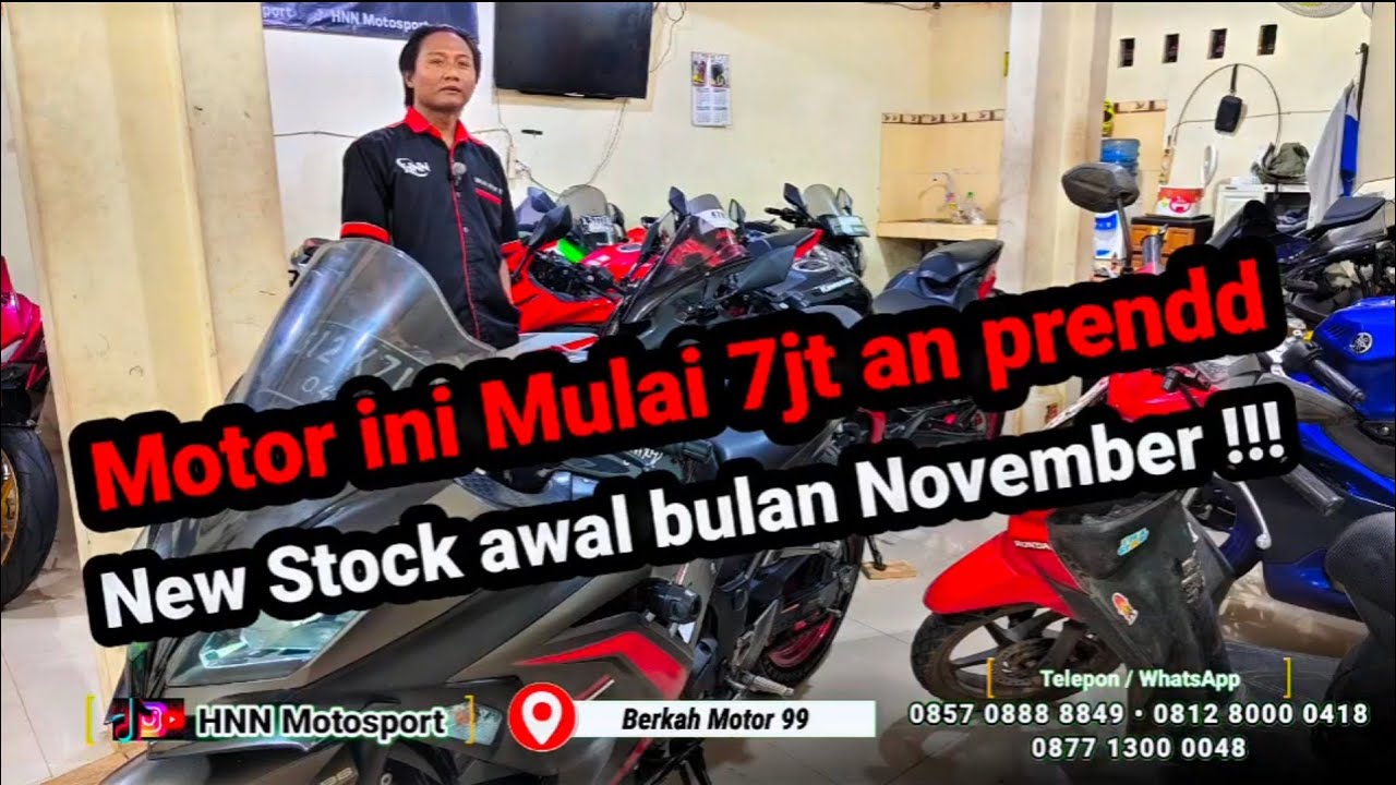 Review new stock awal bulan kalian wajib tonton II motor Bekas berkualitas