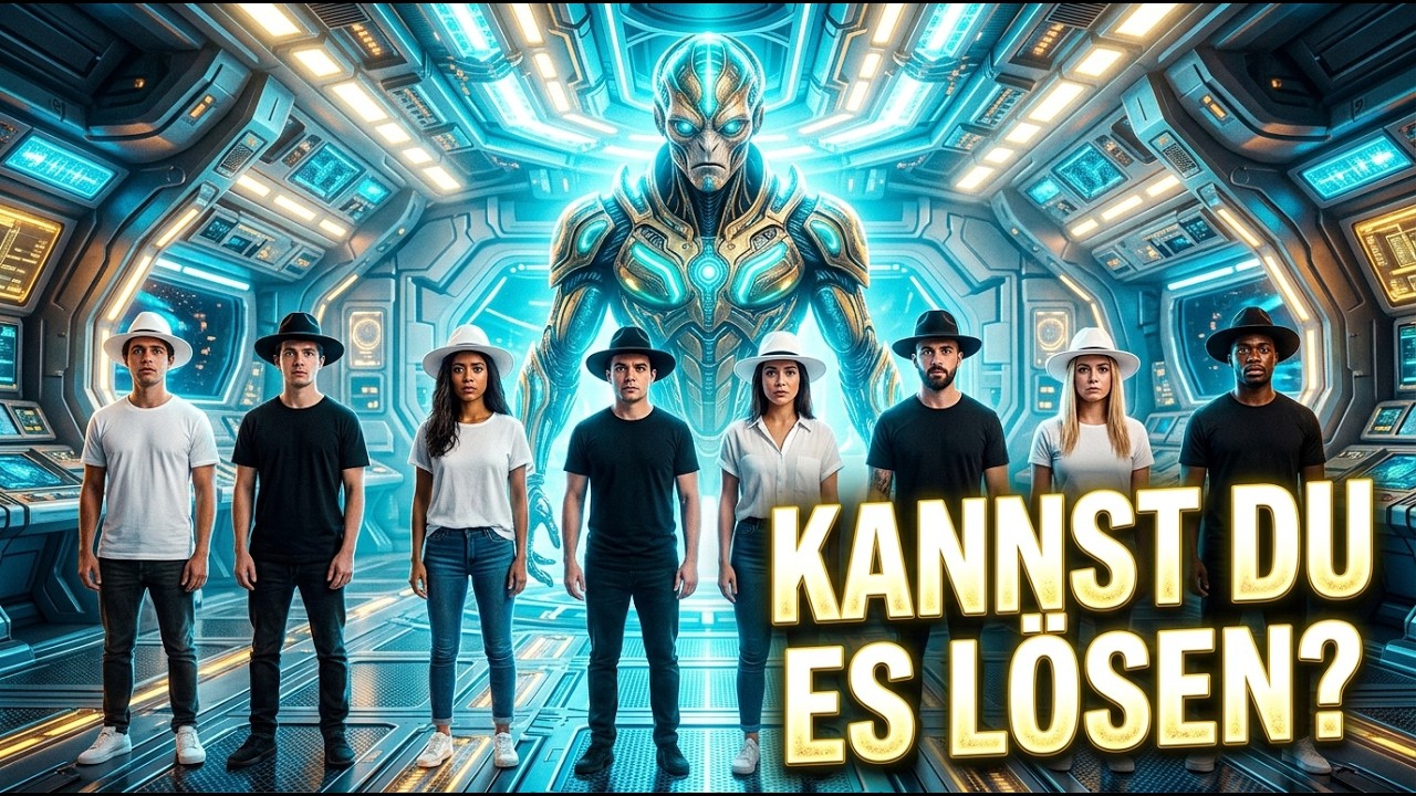 Nur 1% können dieses Logikrätsel lösen! (Das 10-Hüte-Problem)