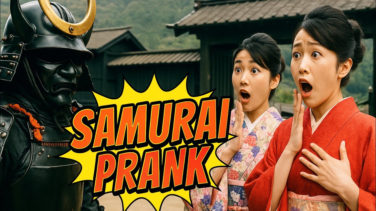 SAMURAI mannequin prank#samurai prank#Japanesesamuraiprank#侍ドッキリ#japaneseculture#とくまる侍