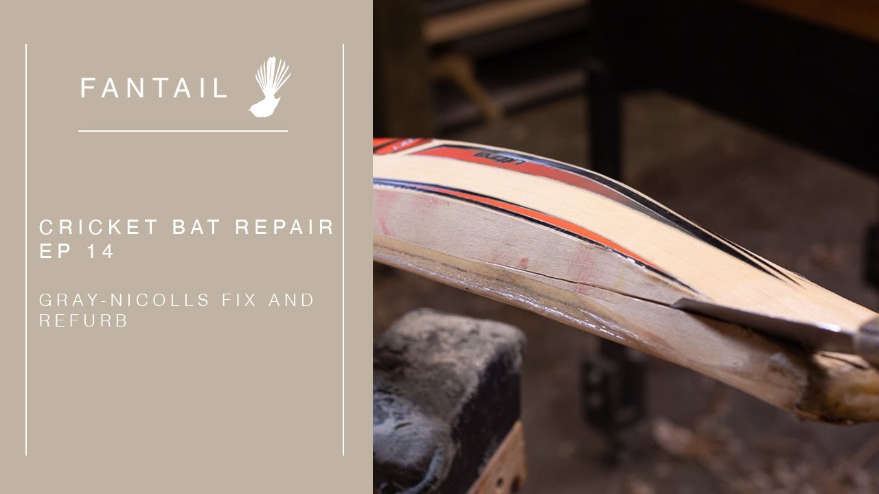 Gray-Nicolls Fix & Refurb — ремонт крикетных бит, выпуск 14