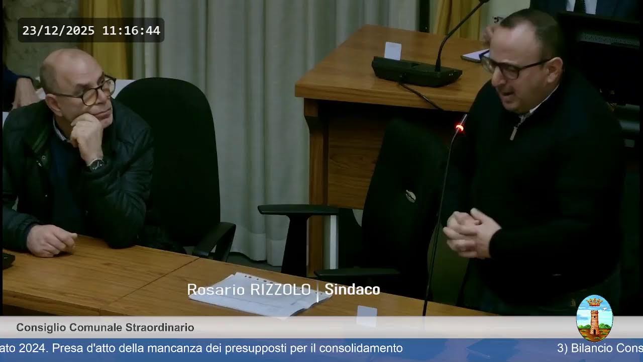 Comune di Misilmeri - Consiglio del 23.12.2025