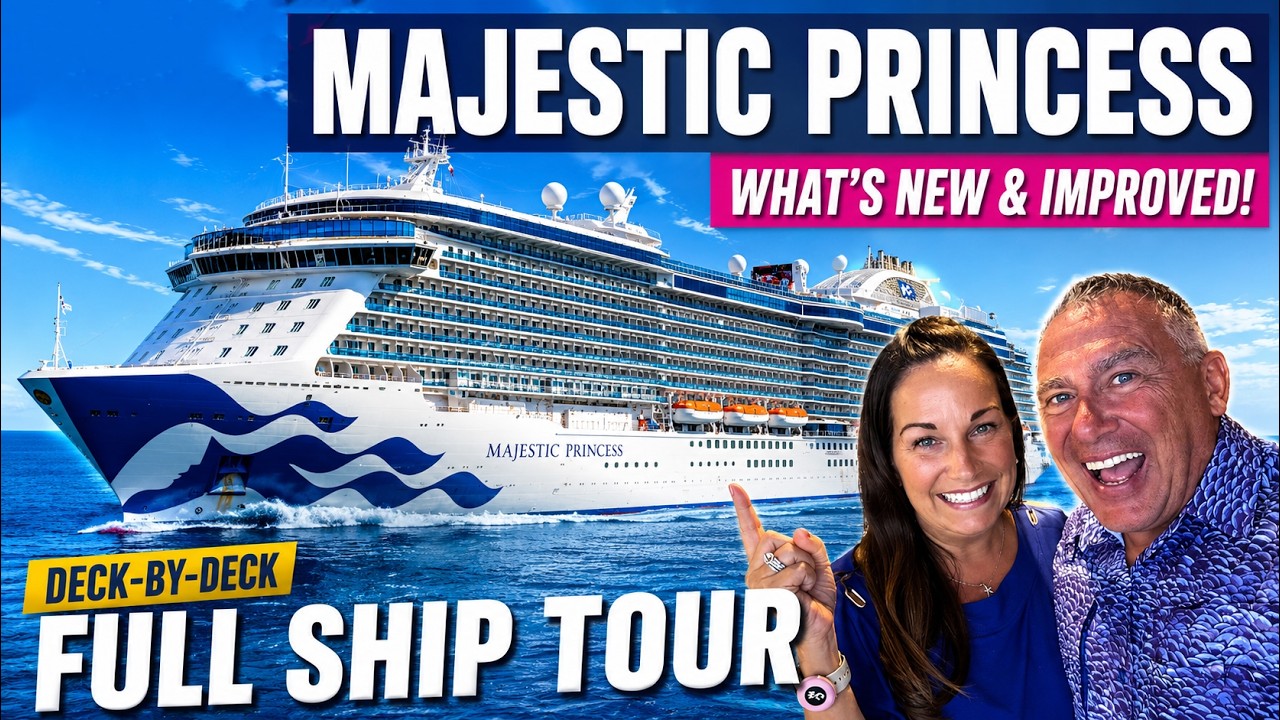 Majestic Princess FULL Ship Tour 2025 🚢 | NEW Dry Dock Upgrades & Surprising Upgrades!