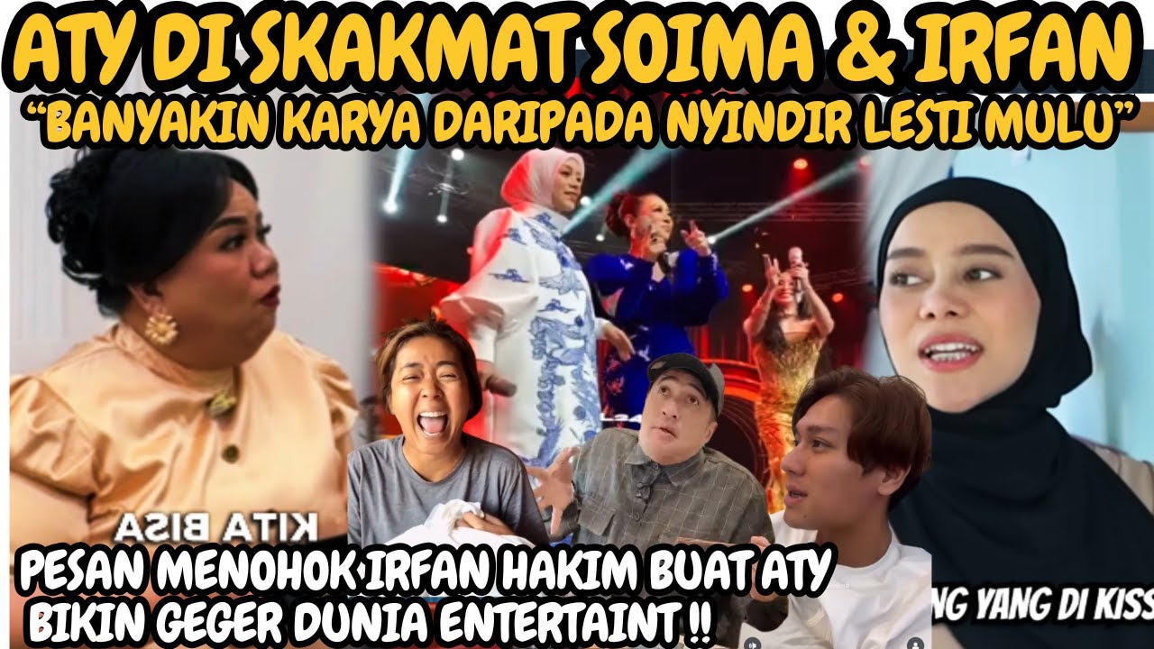 Pedes & menusuk! Pesan Menohok Soimah & Irfan Hakim Buat aty kodong yg suka nyindir Lesti Kejora