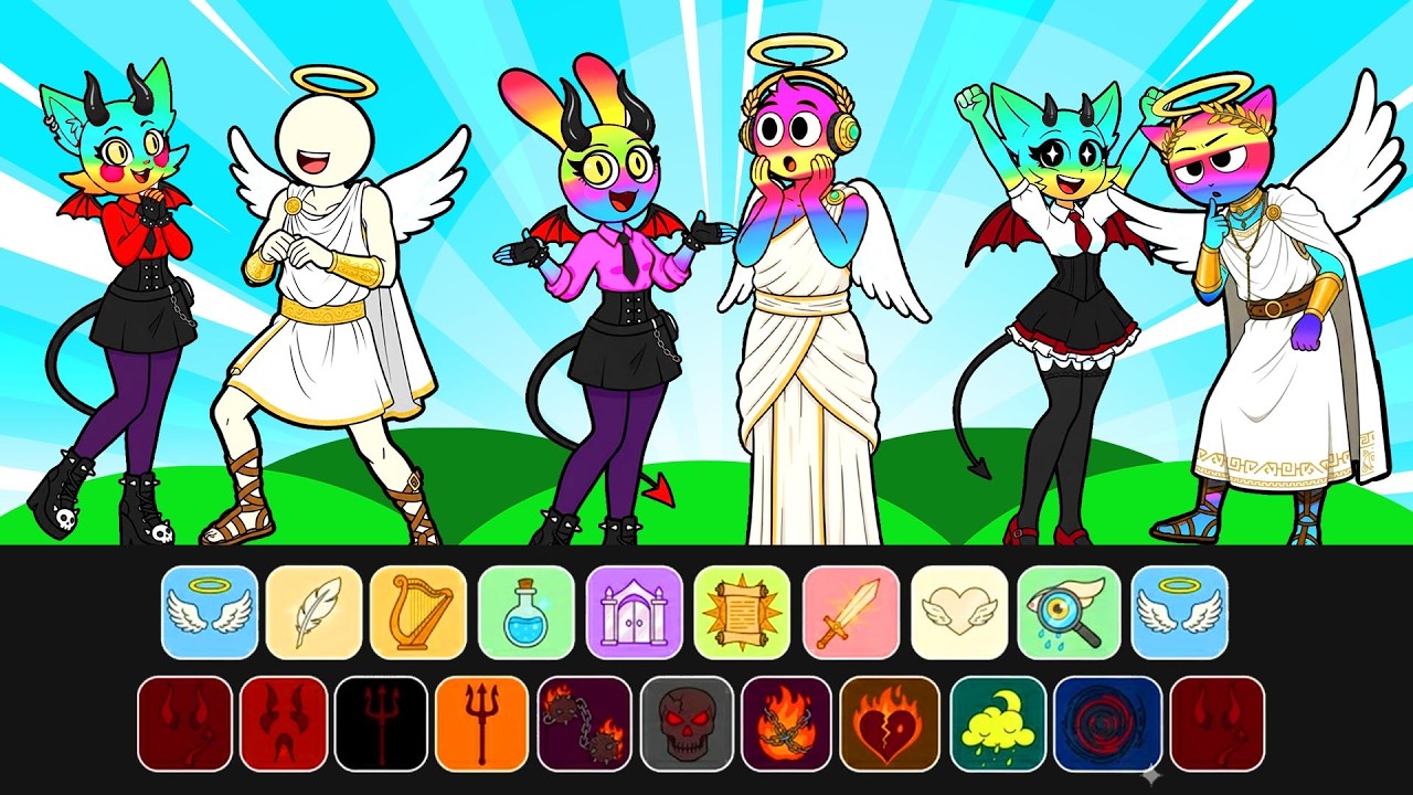 Sprunki Song: ANGEL VS DEVIL SPRUNKI BATTLE — WHO WILL WIN THE FINAL WAR? | Paper DIY