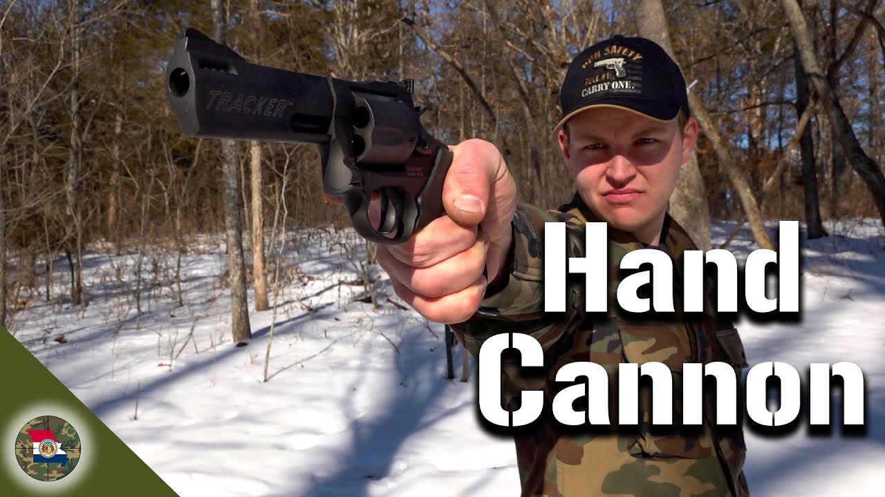 My first hand cannon! The Taurus Tracker 44