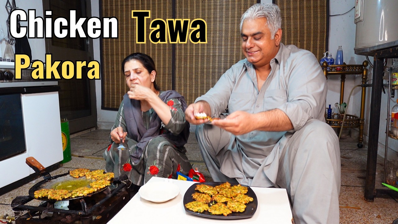 Soft Juicy Chicken Pakora You’ll EVER Make🔥 Chicken Fritters Recipe | Tawa Pakora | Chicken Pakora