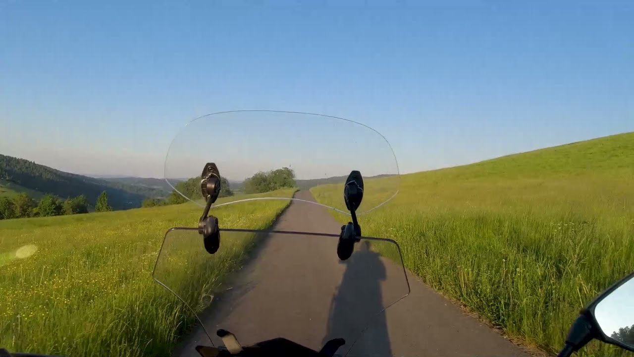 Łapszanka - Osturnia motocyklem