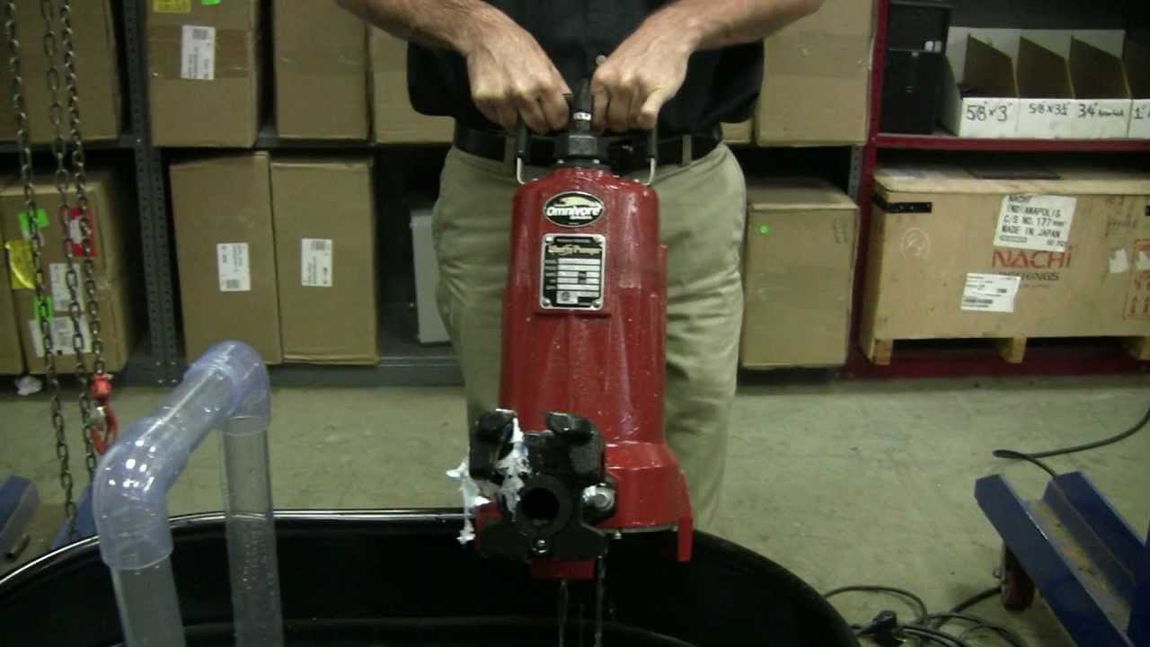 Liberty Pump Omnivore Grinder Demonstration