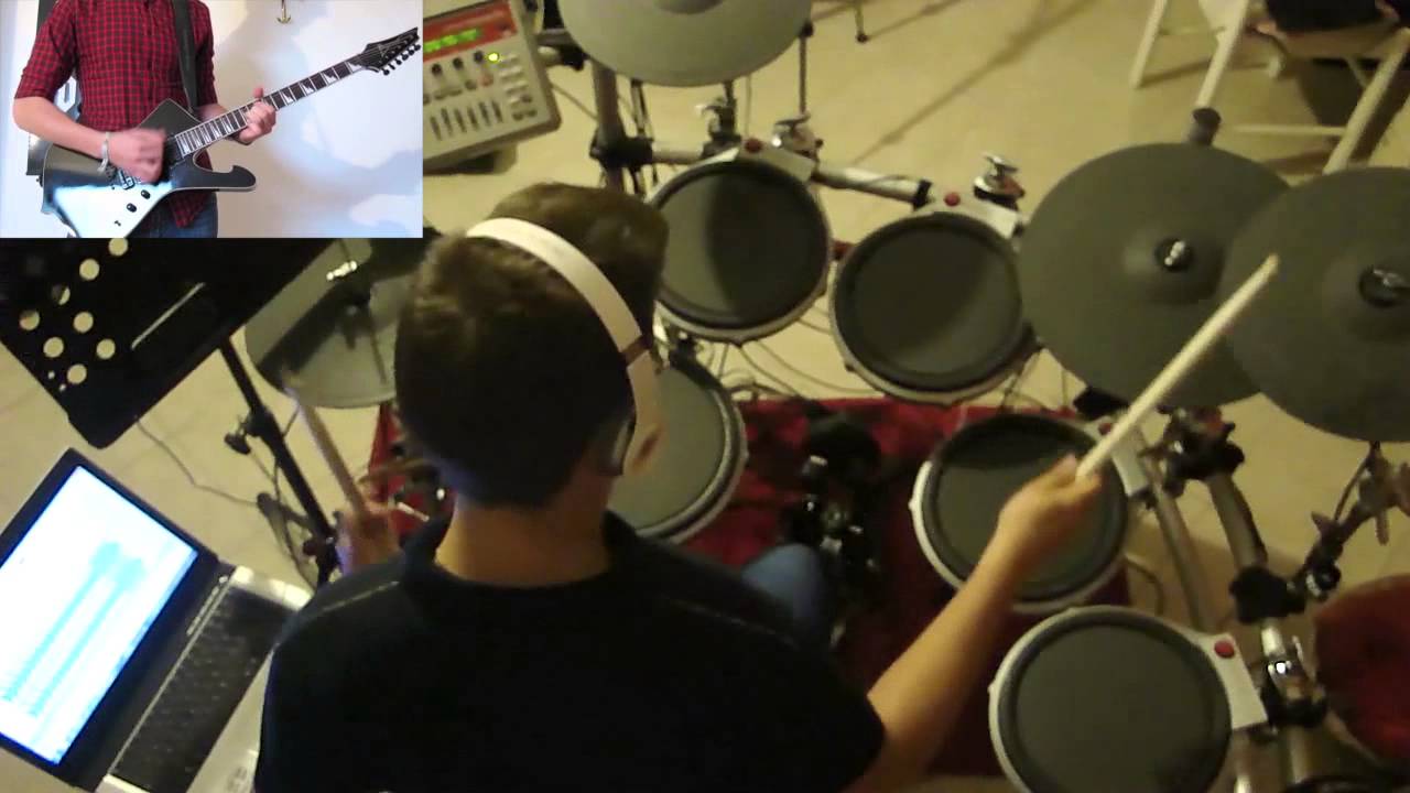 Adam Lambert - Never Close Our Eyes - Guitar Drums Metal Rock Cover