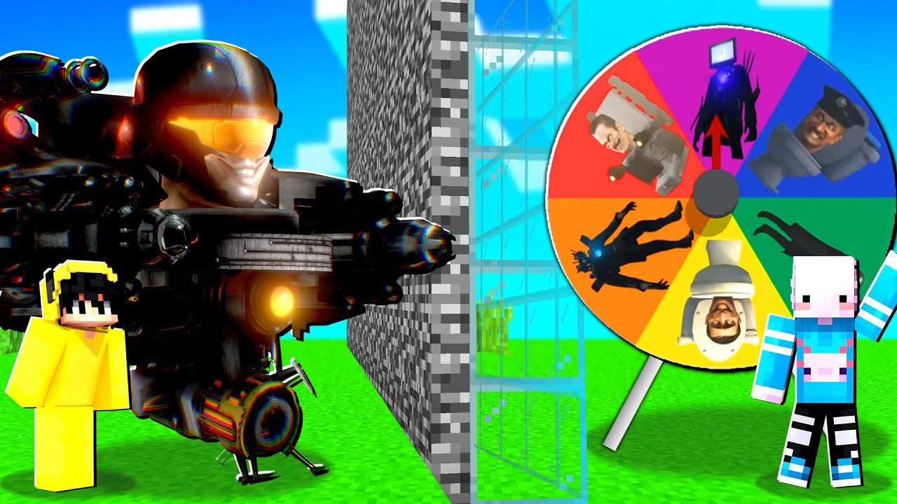 SKİBİDİ VS ŞANS ÇARKI! | Minecraft