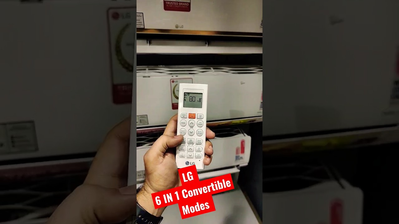 LG AC 6 In 1 Convertible Modes 2023 🥶 #shorts