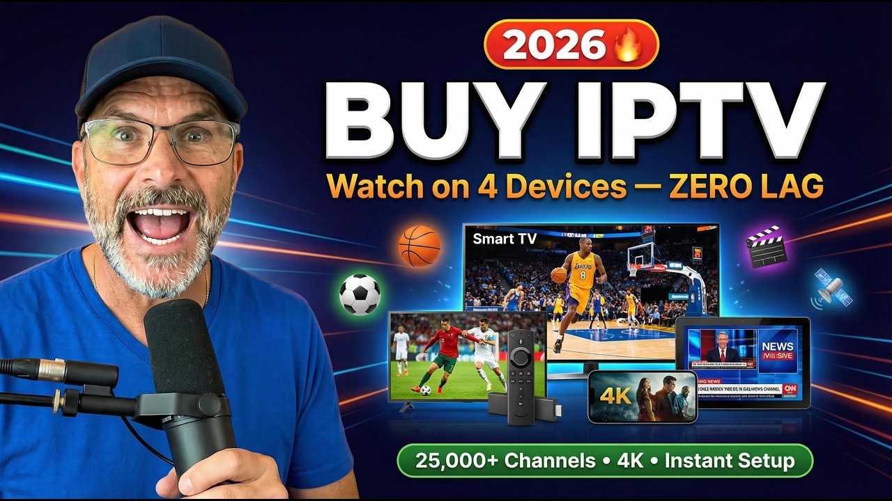 Buy IPTV Subscription 2026 | Best IPTV Provider Vibeflix TV