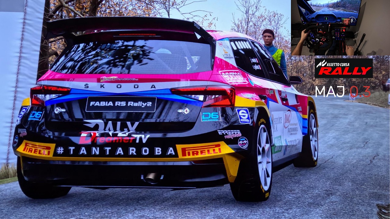 Assetto Corsa Rally MAJ 0.3 - Skoda fabia / Sisteron - St.Geniez