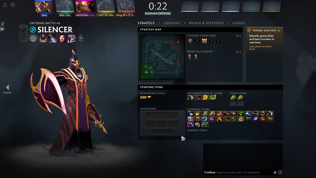 Silencer Gameplay | Roshan Defense Rebirth S2 | Dota 2 Arcade