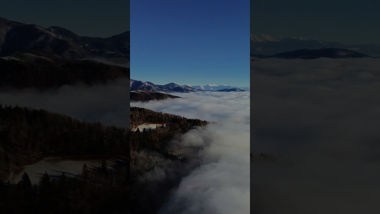 Winter Serenity in Slovenia: Poljane Valley and Blego&scaron; Views