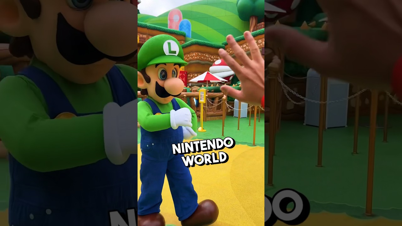 EL REINO CHAMPI&Ntilde;ON EN LA VIDA REAL 🔥🍄 #supermariobros #universalstudios #nintendoworld