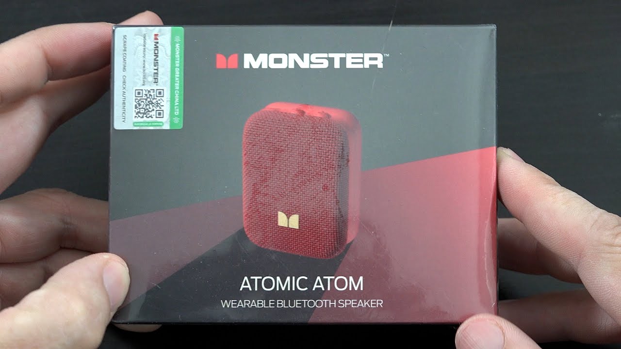 Monster Atomic Atom Bluetooth 5.4 Speaker