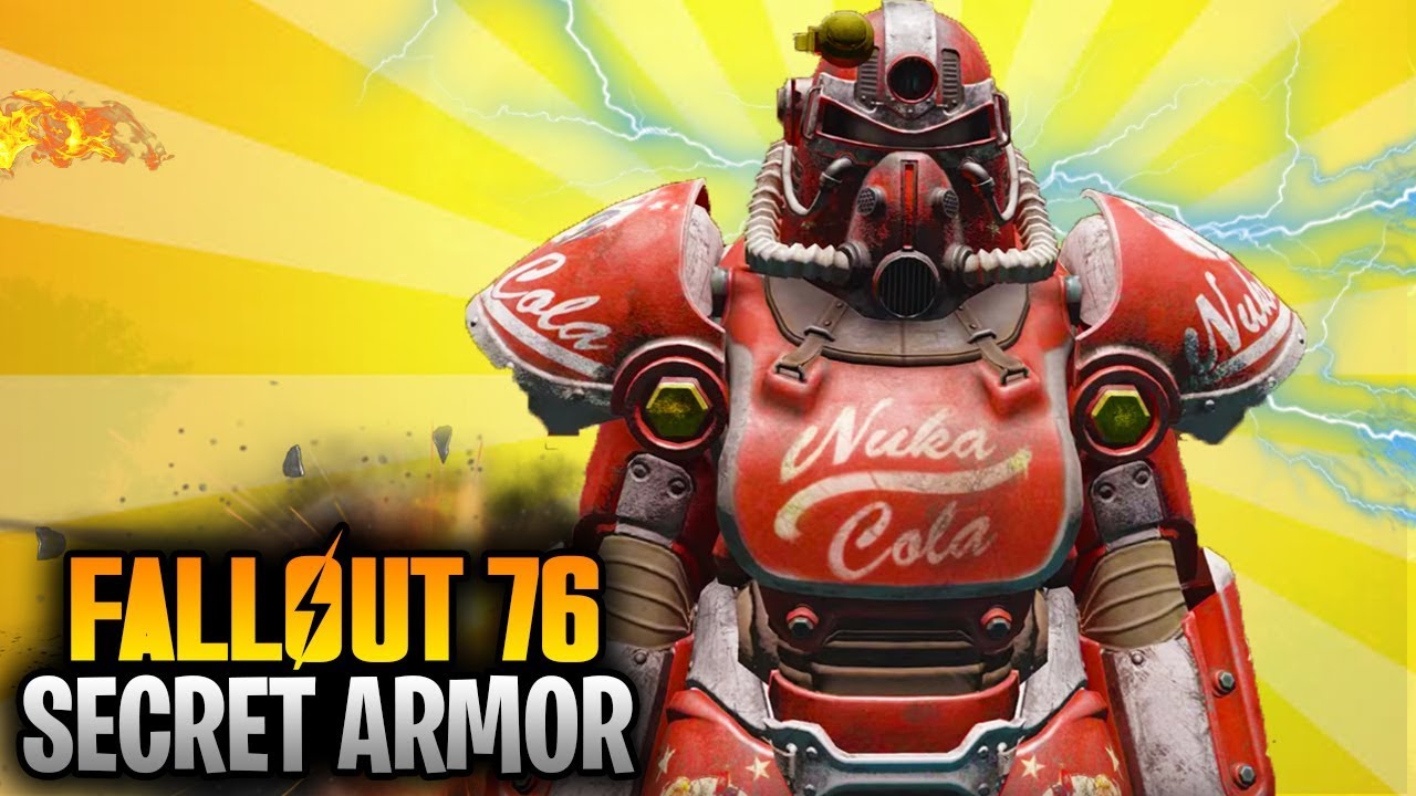 Fallout 76 Secret NUKA COLA POWER ARMOR Location Guide! (Fallout 76 Unique Rare Power Armor)