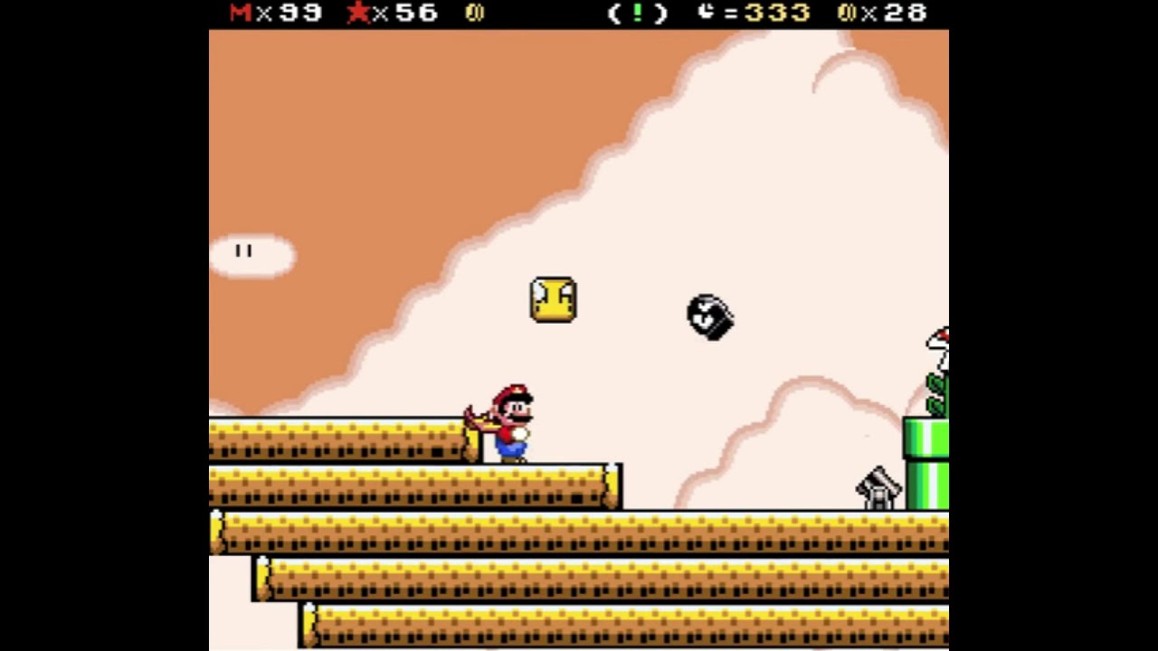 SMW Custom Music - Super Mario Maker - SMW Airship (By Pinci)