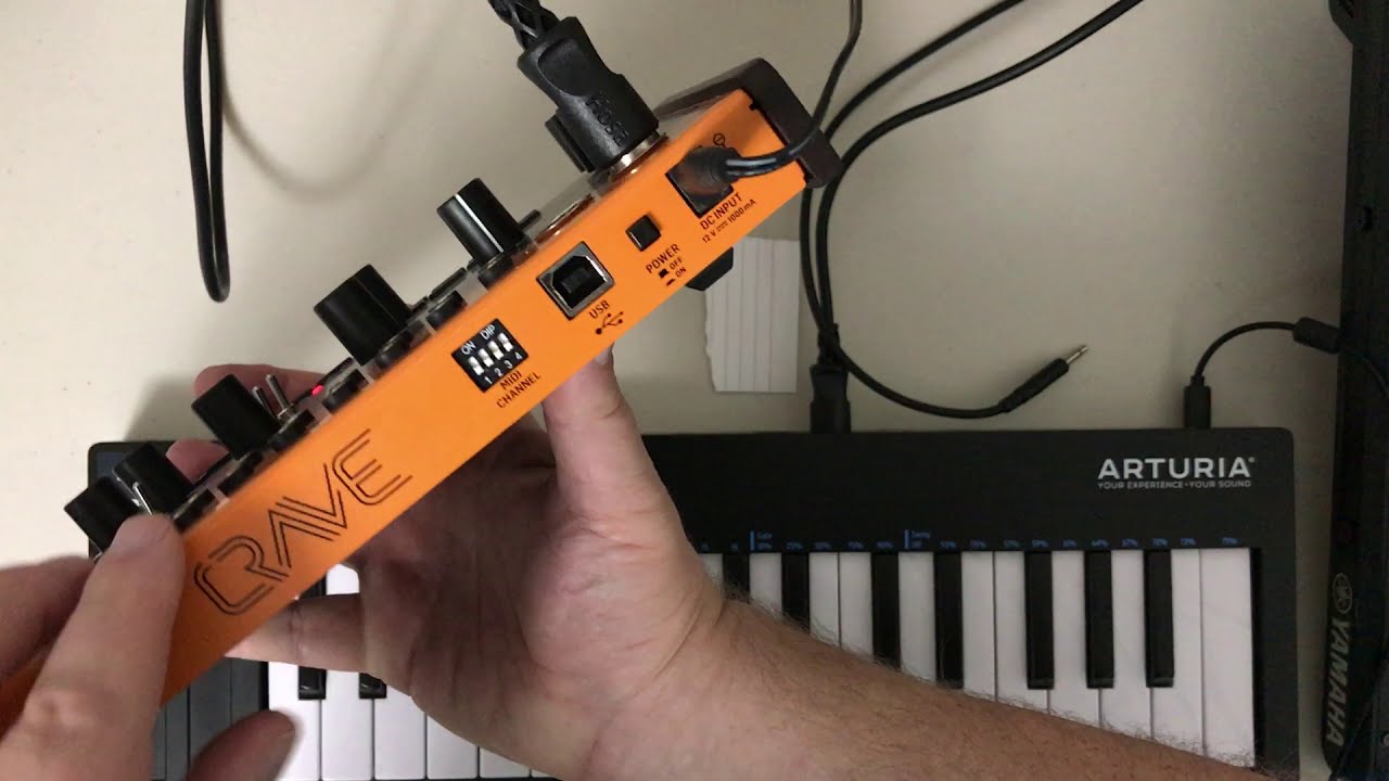 Behringer Crave Tutorial #2 - MIDI DIN