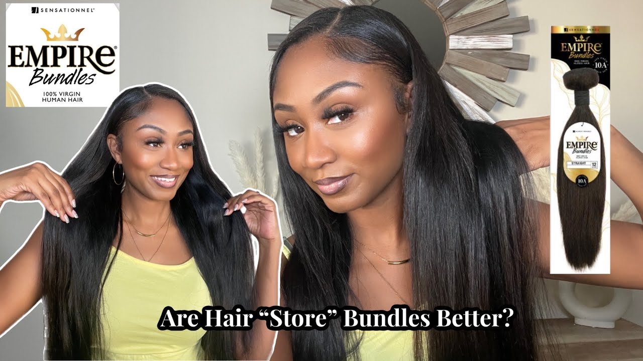 BEAUTY SUPPLY HAIR Making a Come back?! Sensationnel Empire Bundles*Straight Sew-in*