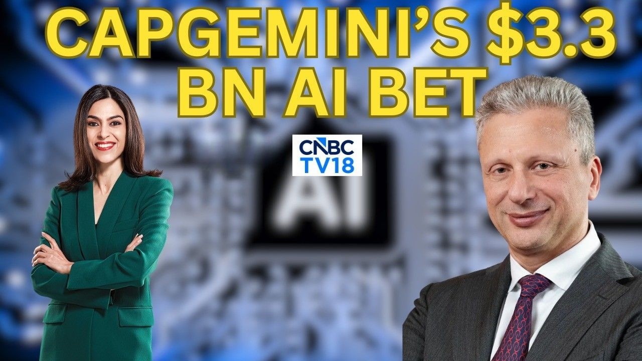 Ставка Capgemini на Индию, рост ИИ и интеграция WNS | Айман Эззат в беседе с Ширин Бхан