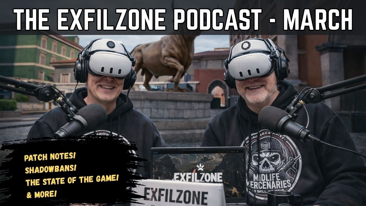 LIVE - THE EXFILZONE PODCAST - MARCH!