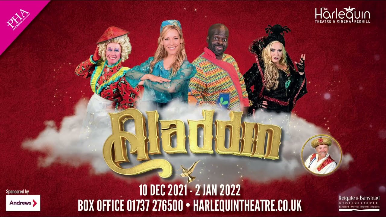 Aladdin Trailer - Harlequin Theatre, Redhill - 2021