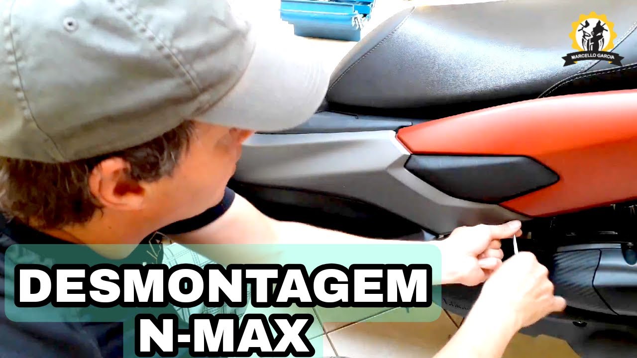 Não é difícil. Desmontagem da carenagem Yamaha Nmax 160. #nmax #scooter #moto