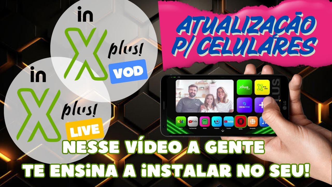 Saiba como instalar os app XPLUS VOD e XPLUS LIVE em seu celular - Aprenda como nesse vídeo.