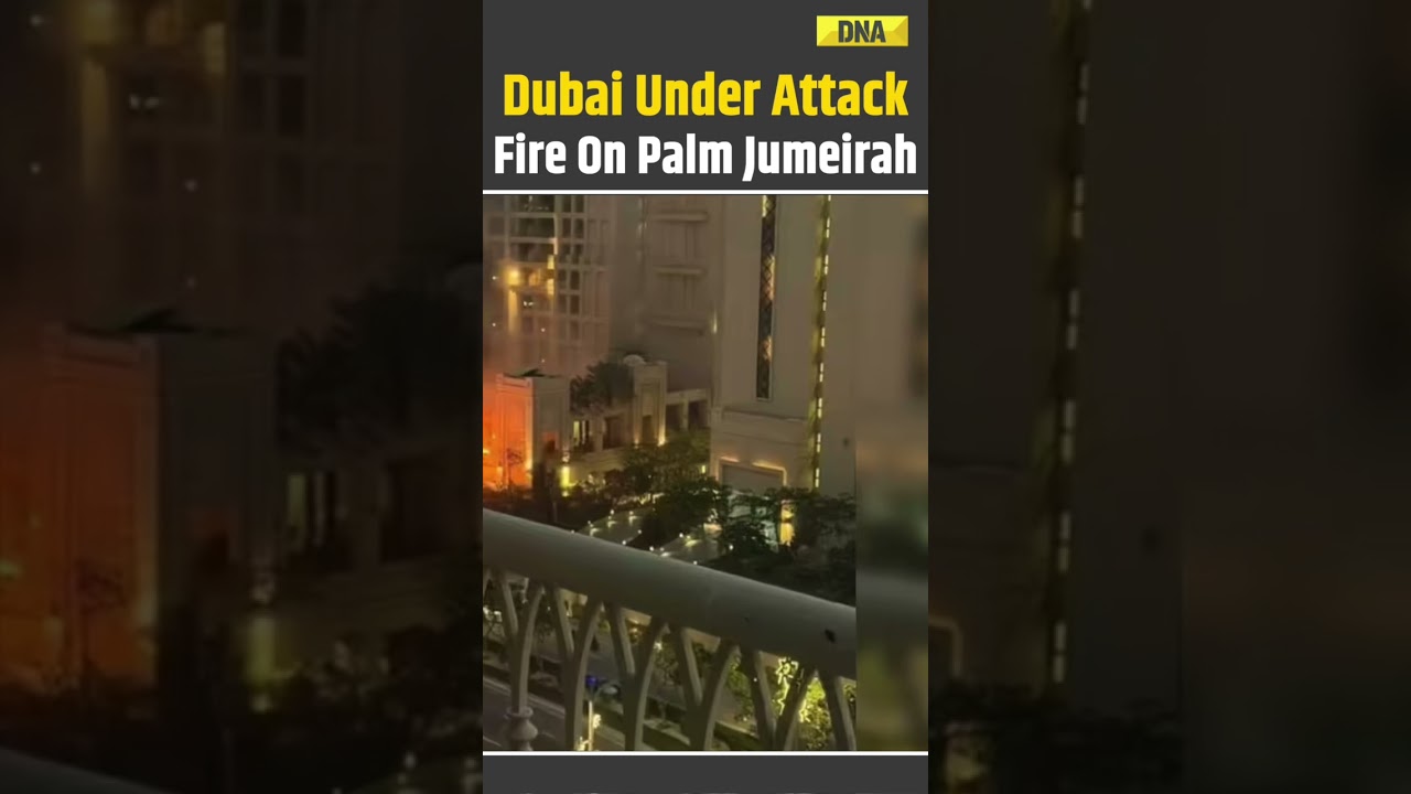 Iran Israel War: Explosion At Dubai Landmark The Palm Jumeirah | Explosions Rock The Gulf States