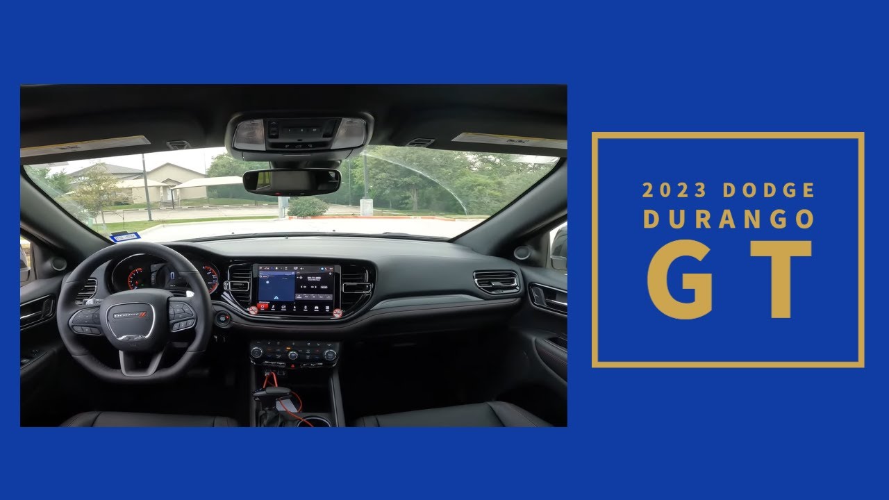 First POV Drive // 2023 Dodge Durango GT