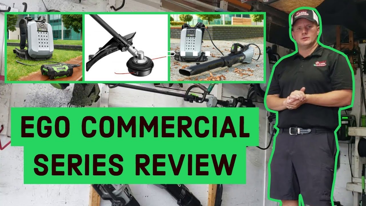 EGO Commercial Series Review | COMMERCIAL BACKPACK BATTERY, STRING TRIMMER, BLOWER