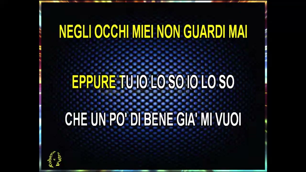 Gli occhi miei