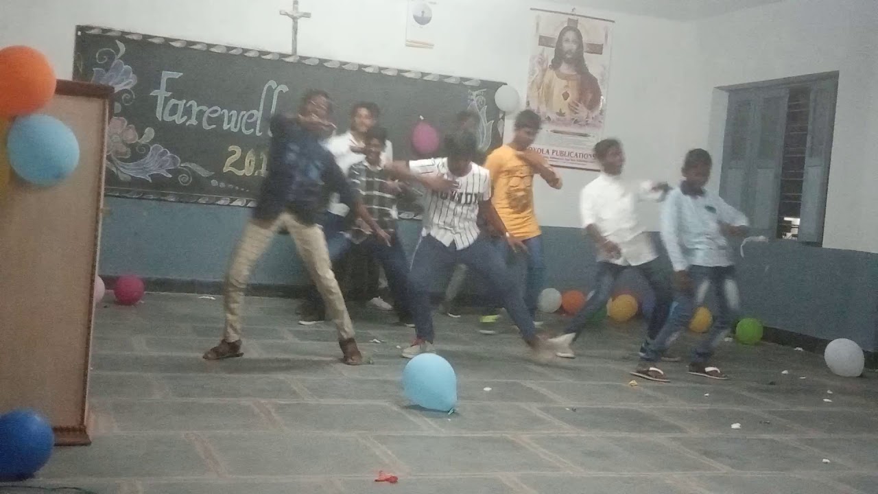 JMJ SCHOOL ALER DANCE BY 9 CLASS BOYS ON FAREWElL 2018 _19. 💃🕺