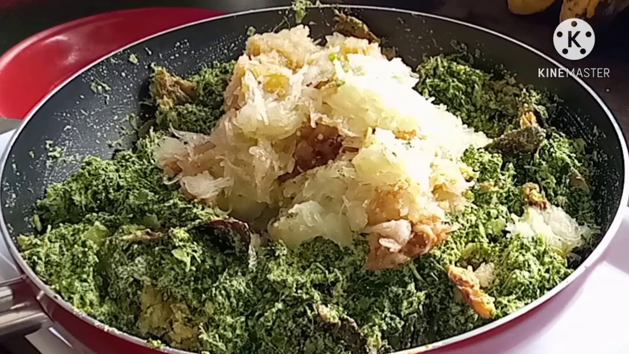 Pondu (Feuilles de Manioc ): Liboke ya pondu na Mbika.  Recette NGBANDI 👌😋