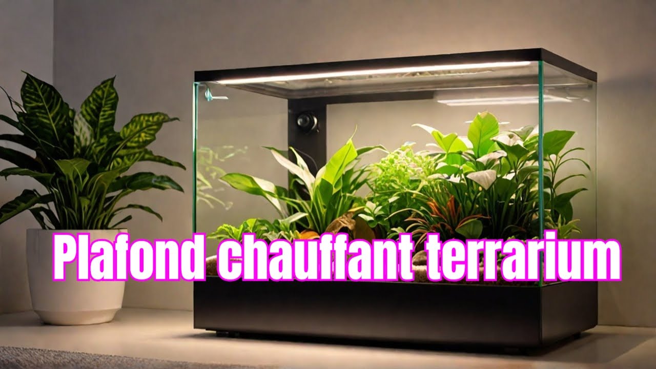 PLAFOND CHAUFFANT POUR TERRARIUM / Comment l'installer