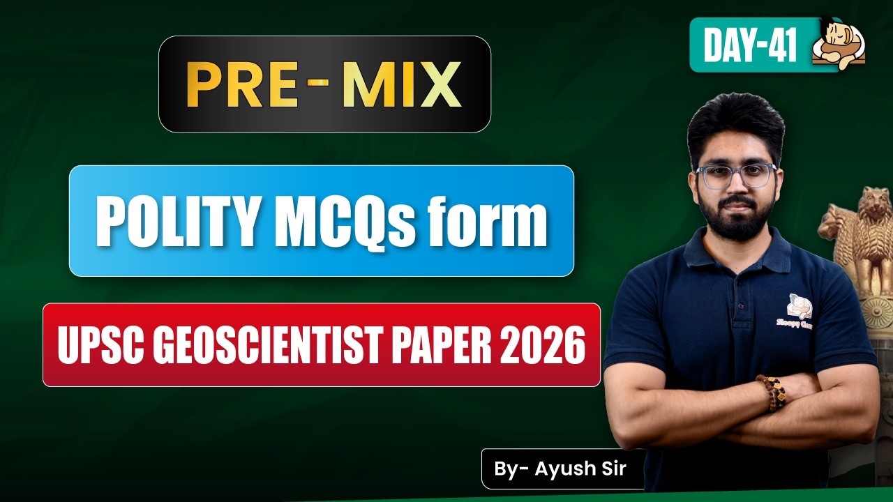 Indian Polity MCQs for UPSC Exam | 5 Questions from UPSC Geoscientist Exam Level