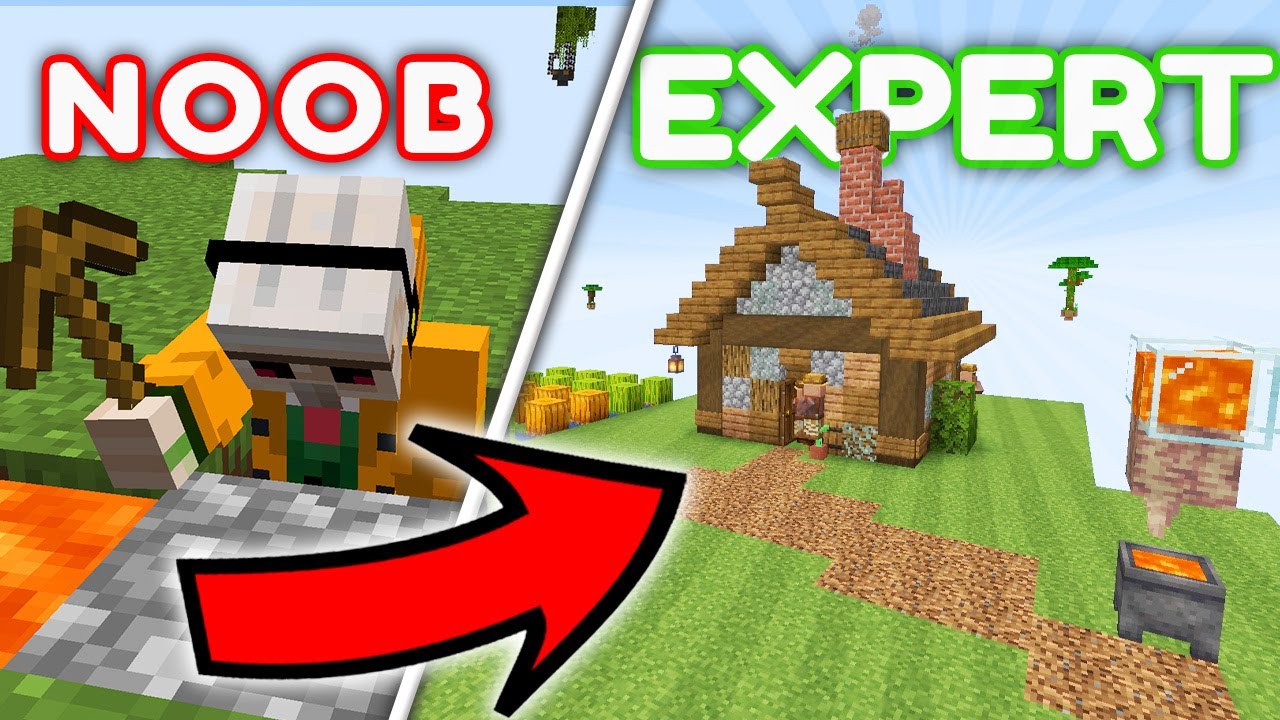 8  Tips and Tricks for BEGINNERS in Minecraft Skyblock