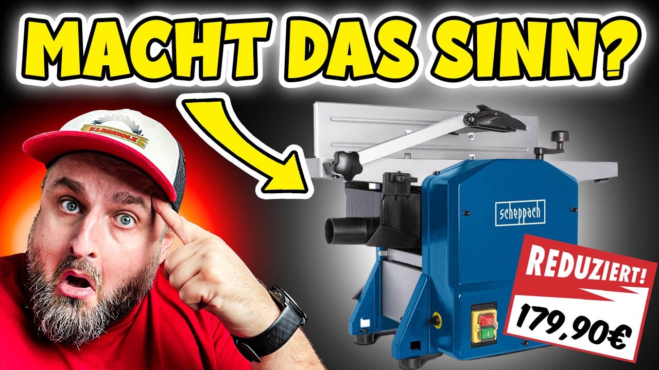 Mit BILLIG Werkzeugen Designermöbel bauen? Ich war vom Ergebnis erstaunt...