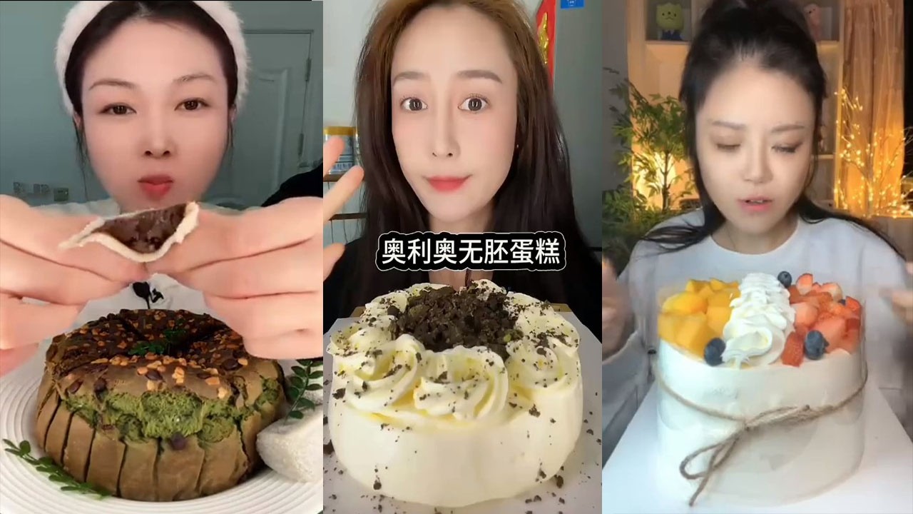 CHINESE DESSERT SHOW || MOCHI, CREPE CAKE, FUDGE CAKE